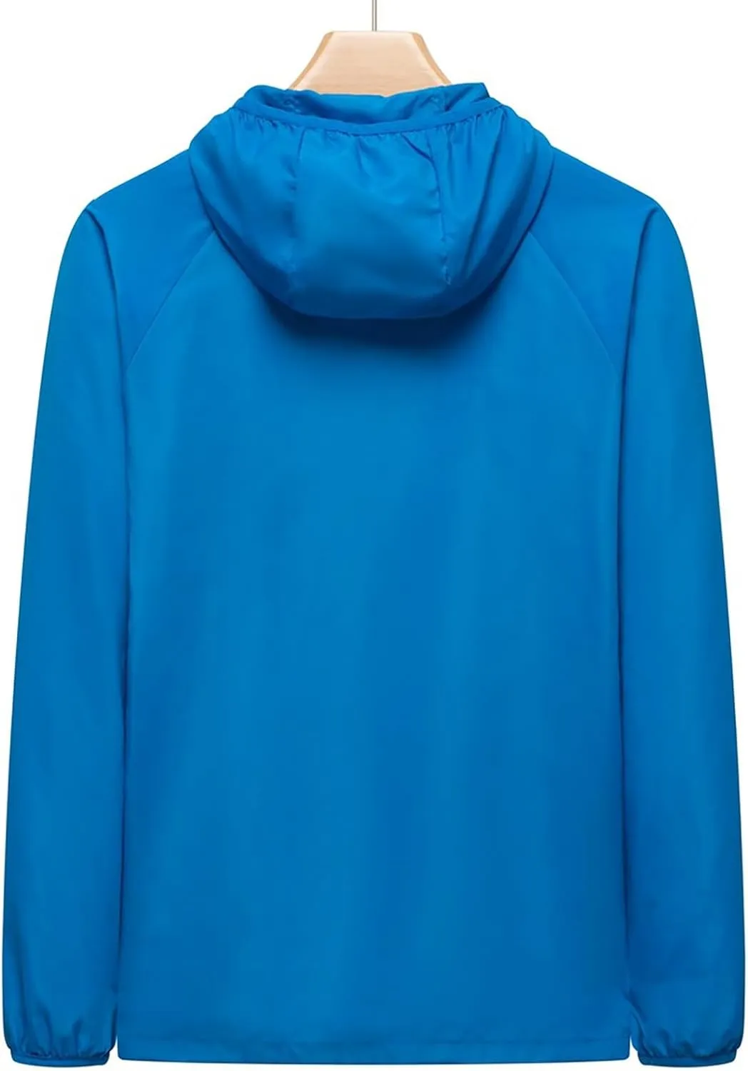2023 Lightweight Rain Jackets for Women Plain Waterproof Windbreaker Jacket Women Packable Raincoat Rain Coats with Hood