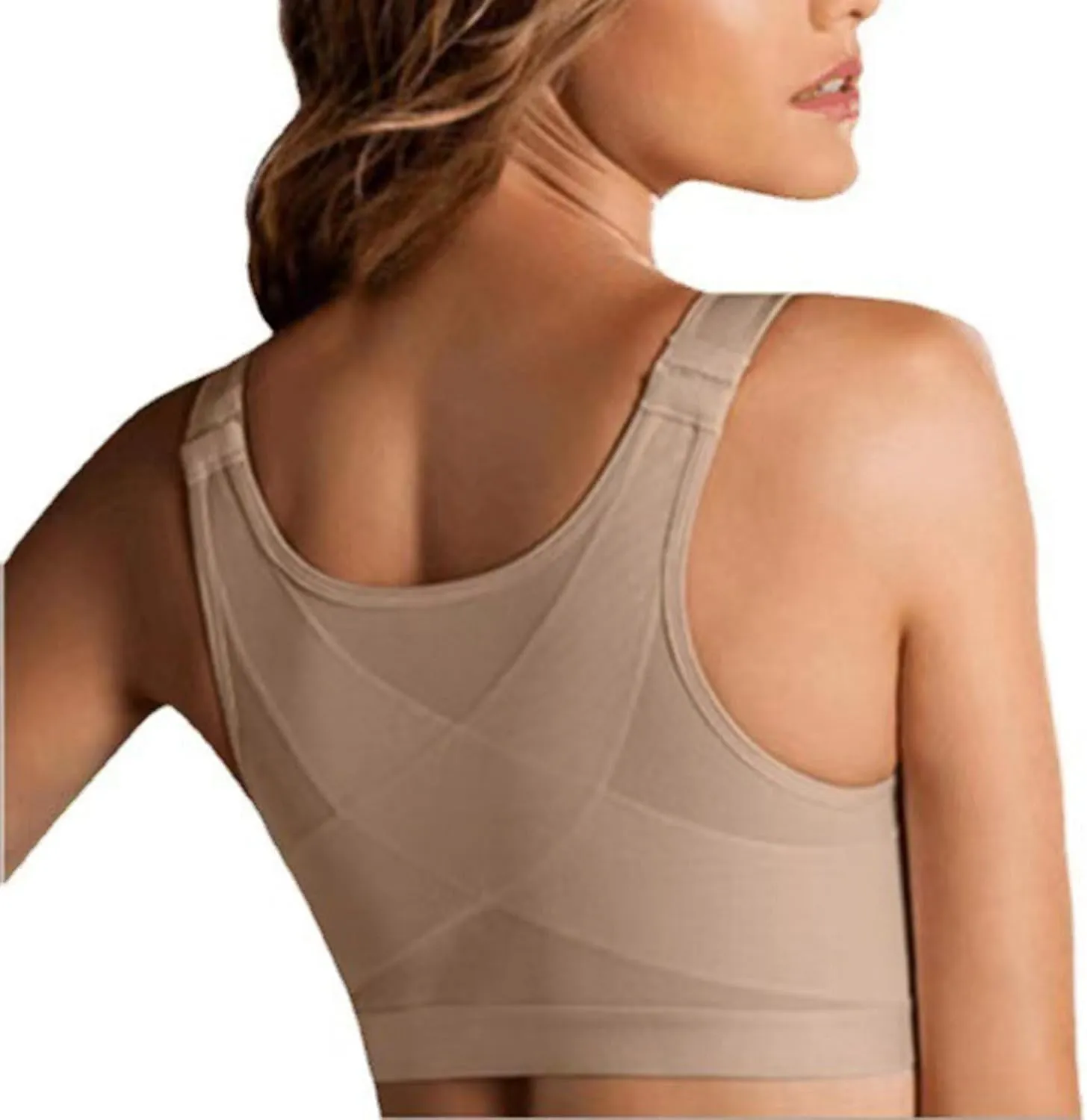 4 Pcs Wireless Plus Size Sports Bras High Support Breathable Bra Lift-Up Air Cooling for Gym/Running/Daily Wear