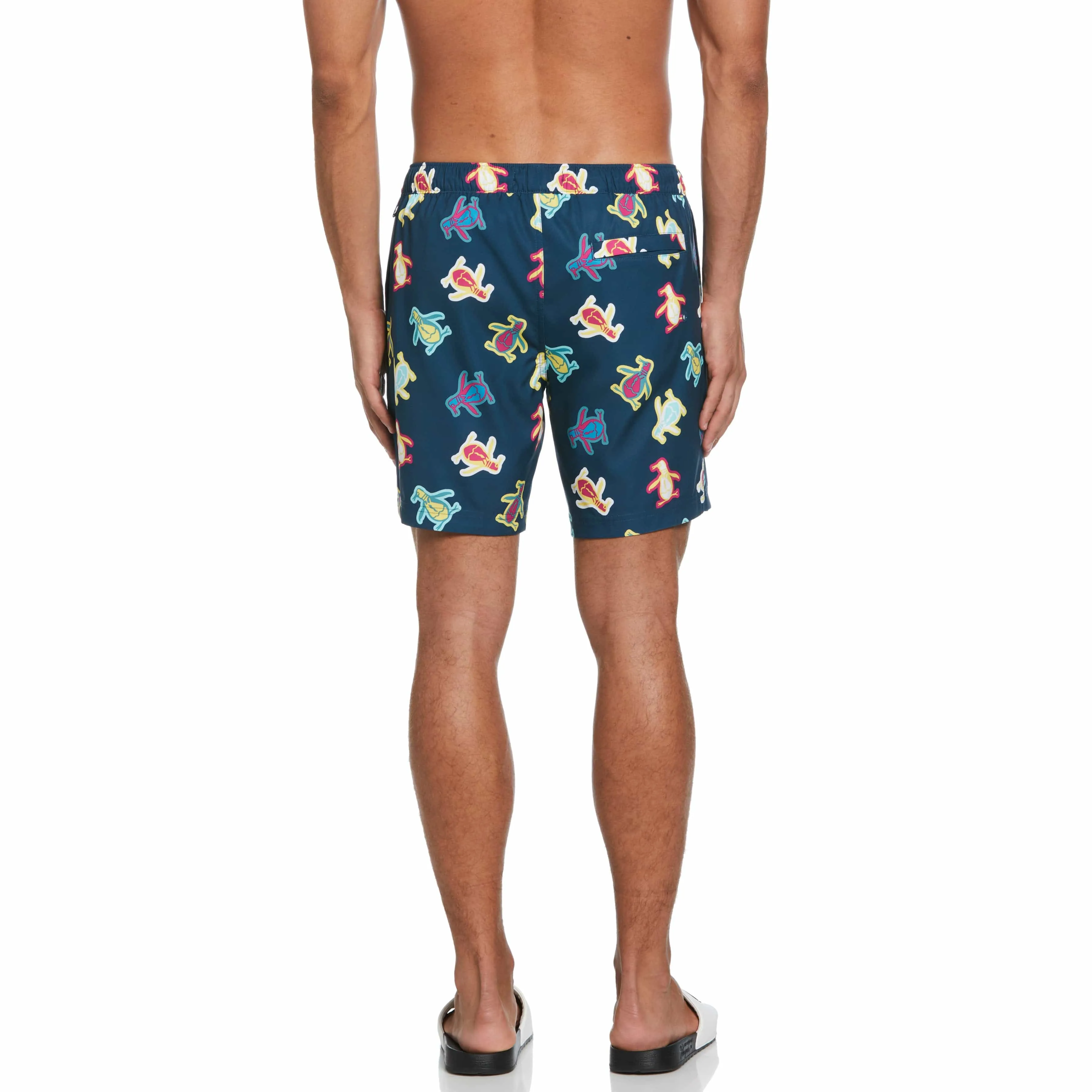 7" All-over Tumble Pete Swim Short