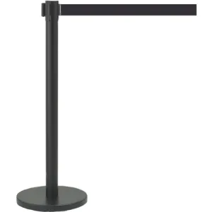 AARCO Products HBK-10BK Crowd Control Stanchion