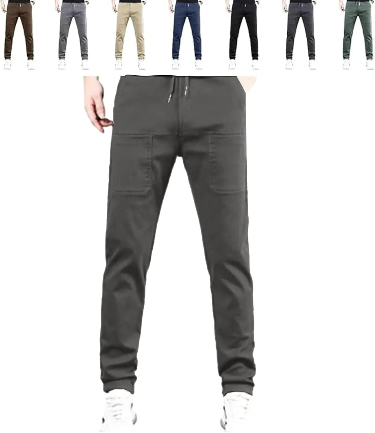 Acegents Cargo Pants, Acegents Mens Cargo Pants, Acegents Multipants - High Stretch Multi-Pocket Durable Cargo Pants