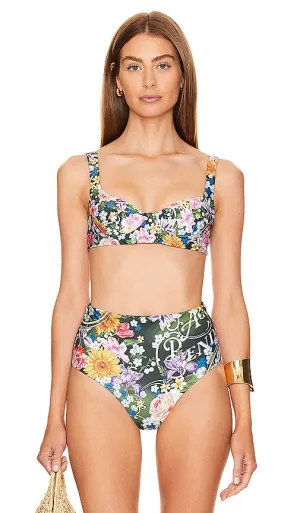 Agua Bendita Balena Top in Green