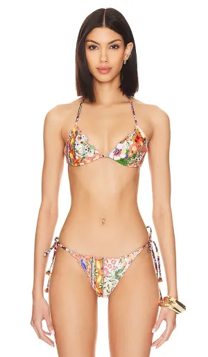 Agua Bendita Lolita Top in Orange
