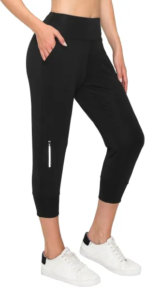 ALWAYS Women's Jogger with Pockets - Soft Full & Capri Sweat Pants