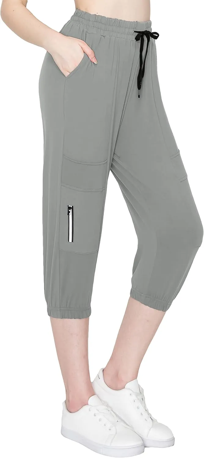 ALWAYS Women's Jogger with Pockets - Soft Full & Capri Sweat Pants
