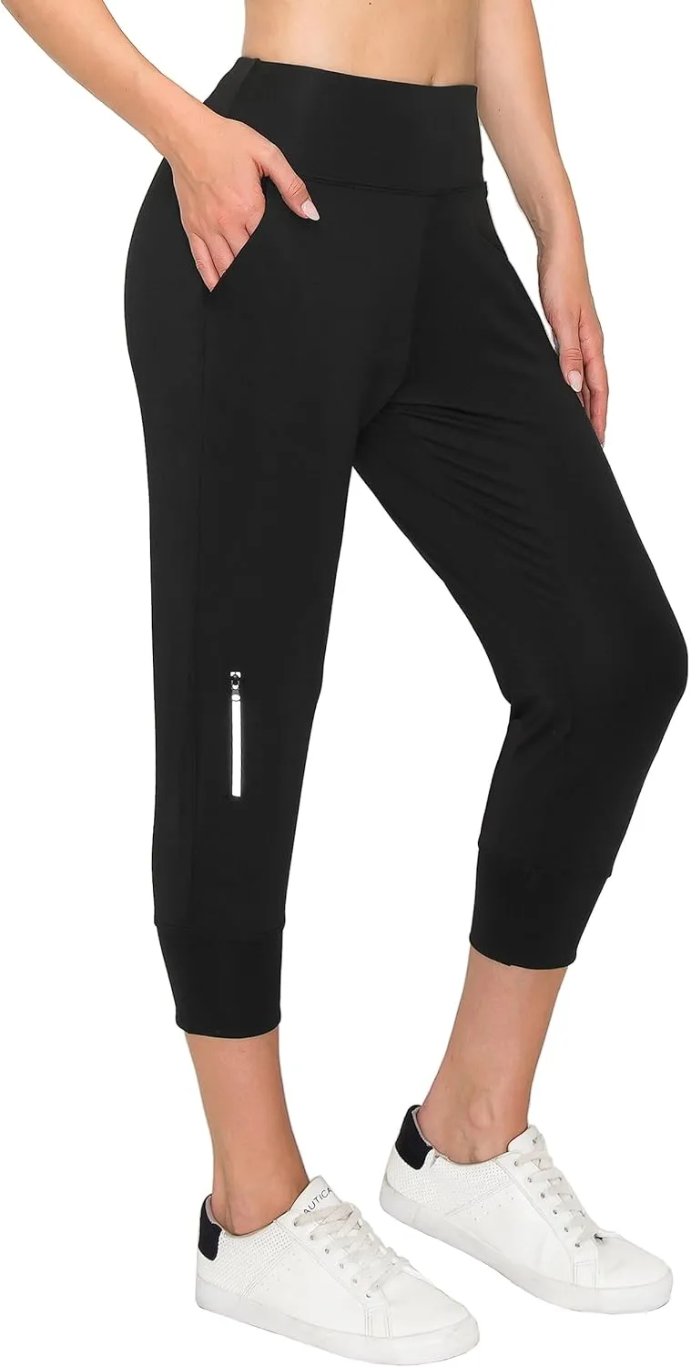 ALWAYS Women's Jogger with Pockets - Soft Full & Capri Sweat Pants