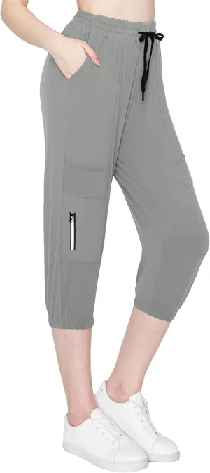 ALWAYS Women's Jogger with Pockets - Soft Full & Capri Sweat Pants