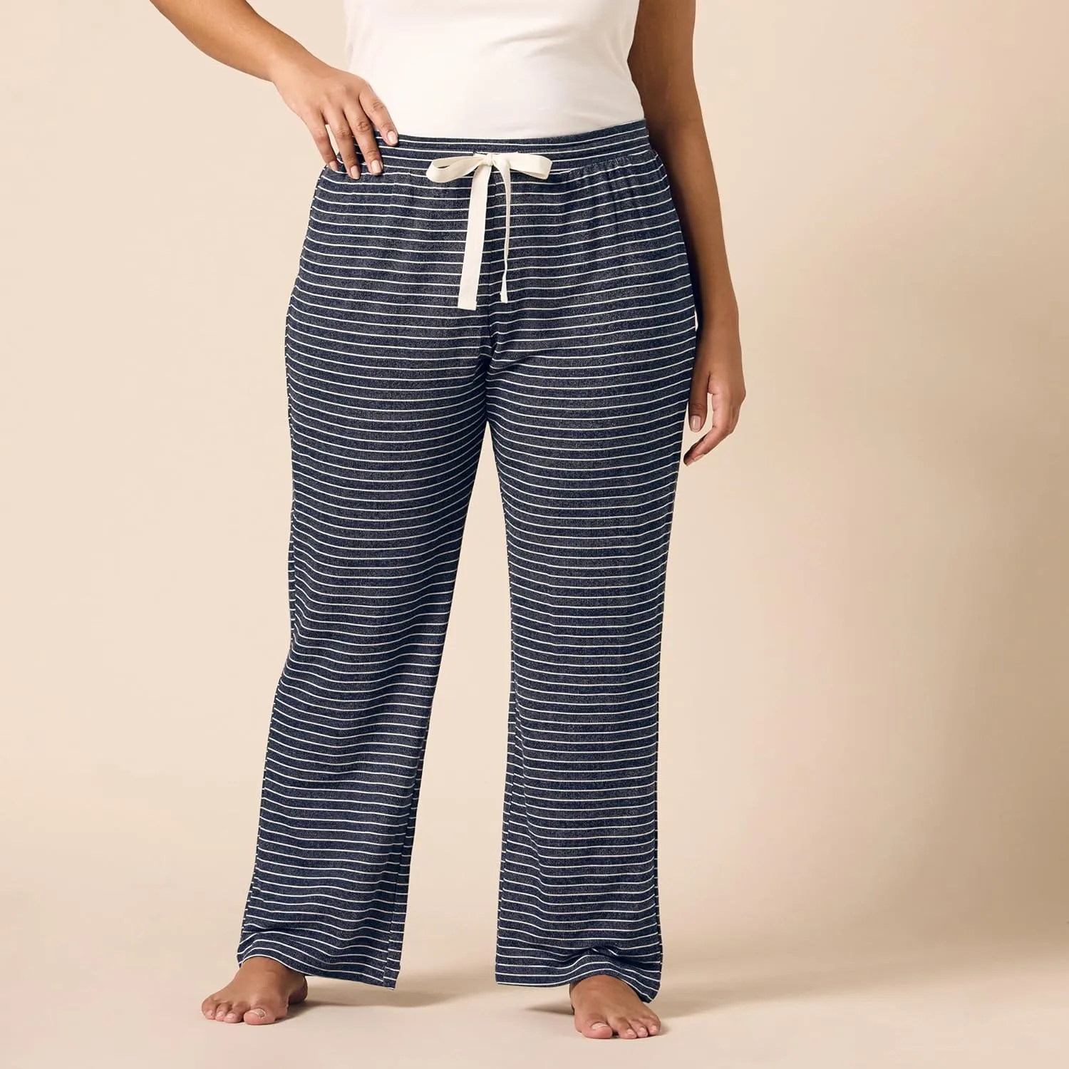 Amazon Essentials Women's Lightweight Lounge Terry Pajama Pant
