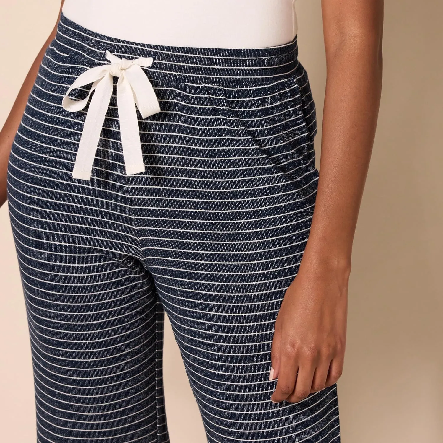 Amazon Essentials Women's Lightweight Lounge Terry Pajama Pant