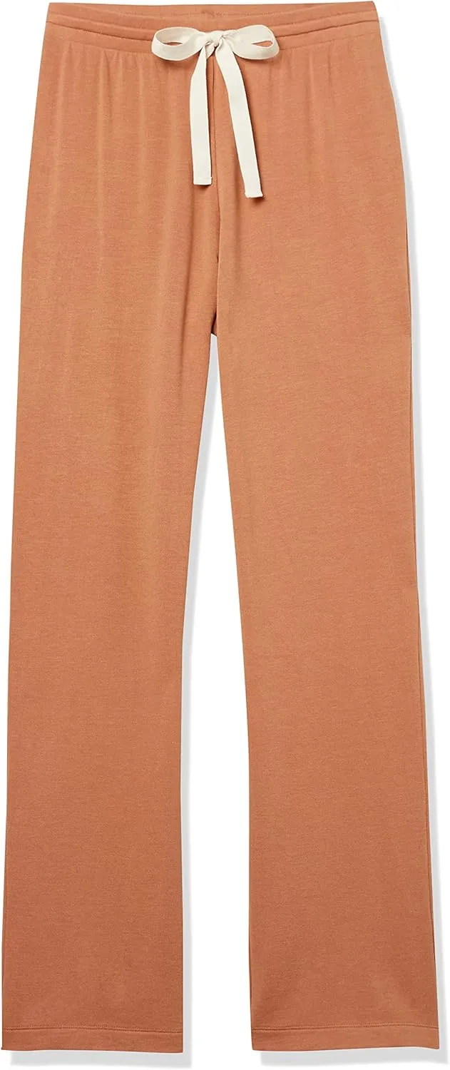 Amazon Essentials Women's Lightweight Lounge Terry Pajama Pant