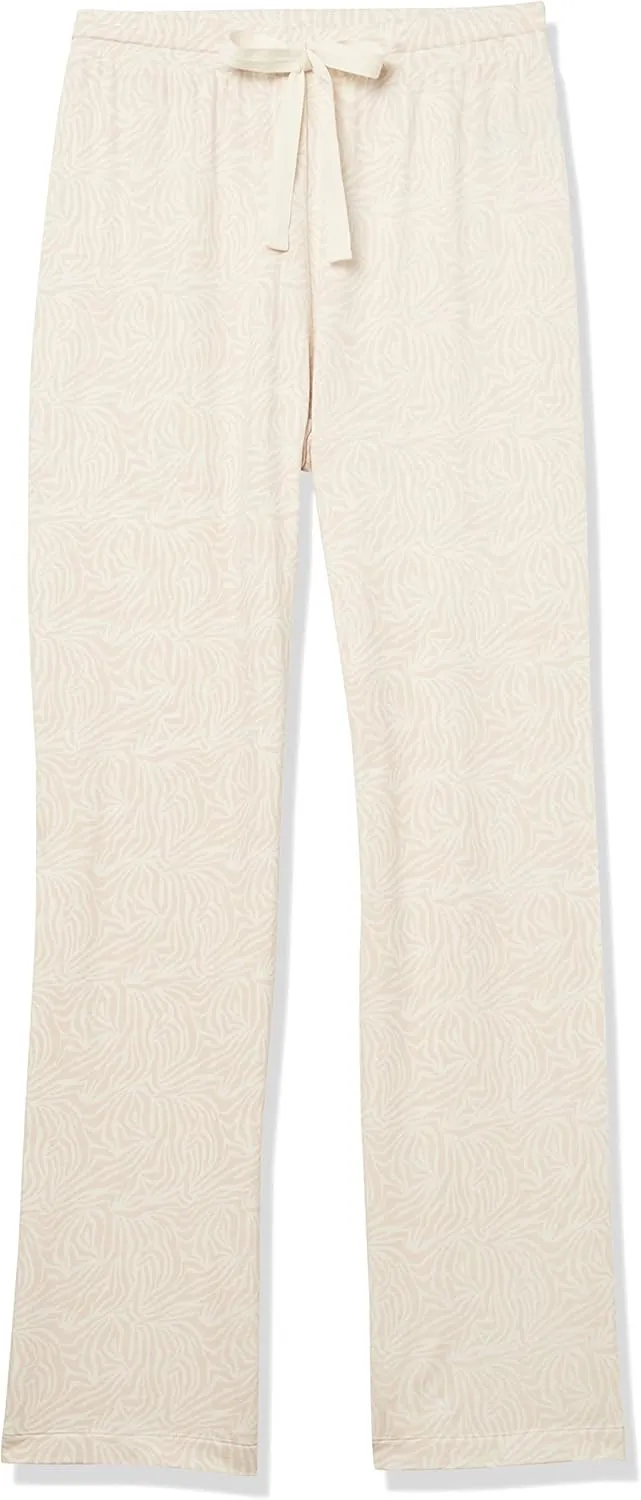 Amazon Essentials Women's Lightweight Lounge Terry Pajama Pant