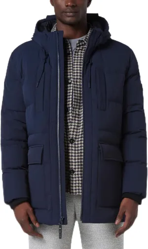 Andrew Marc Men's Mid-Length Puffer Jacket