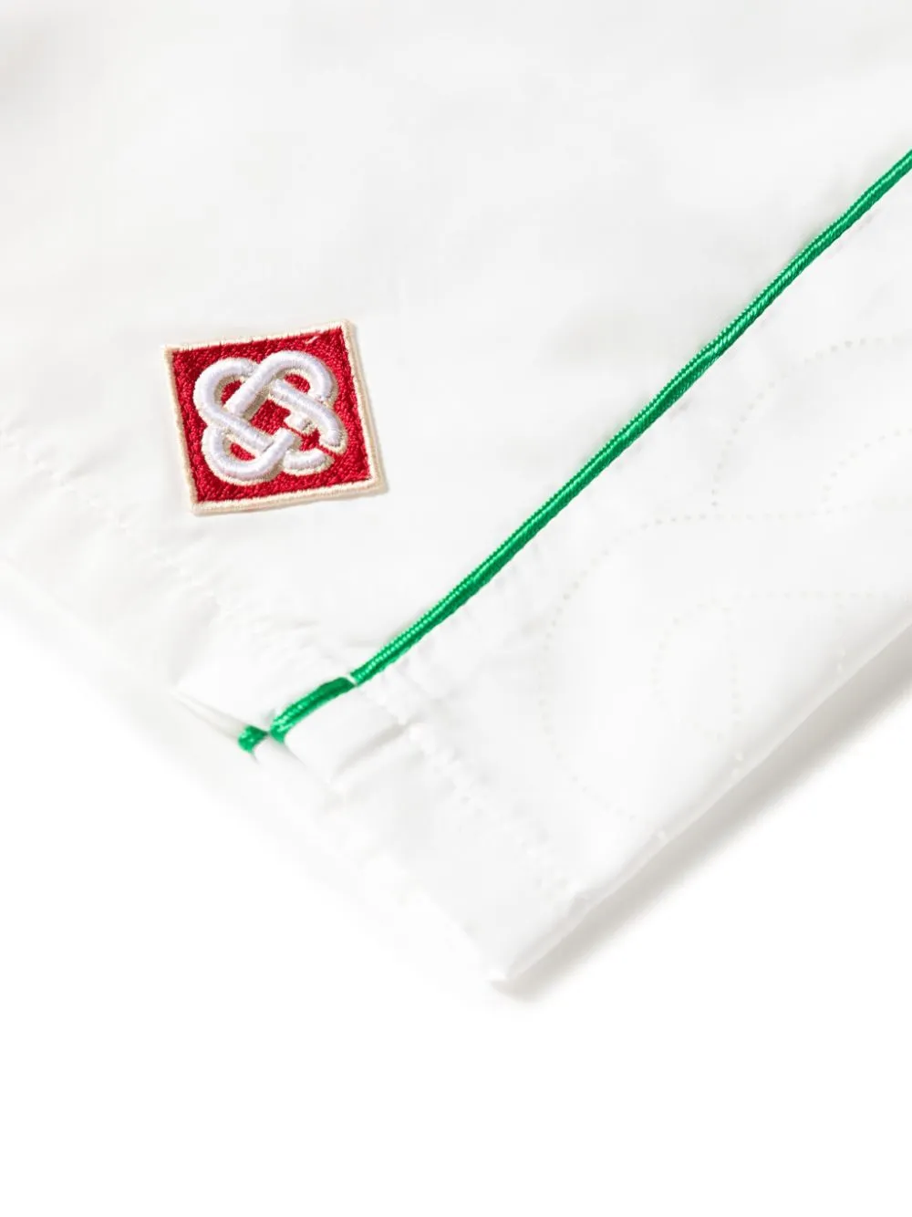 appliqué-logo swim trunks