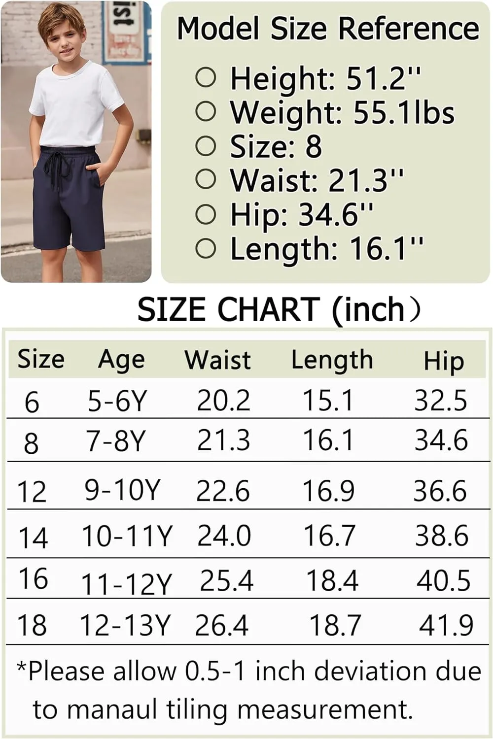 Arshiner Boys Athletic Shorts Kids Youth Quick Dry Shorts