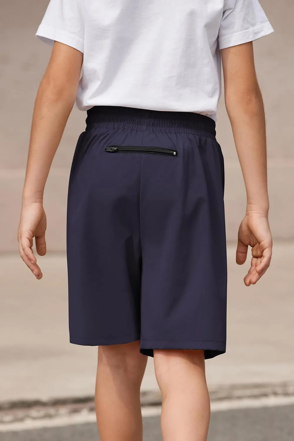 Arshiner Boys Athletic Shorts Kids Youth Quick Dry Shorts