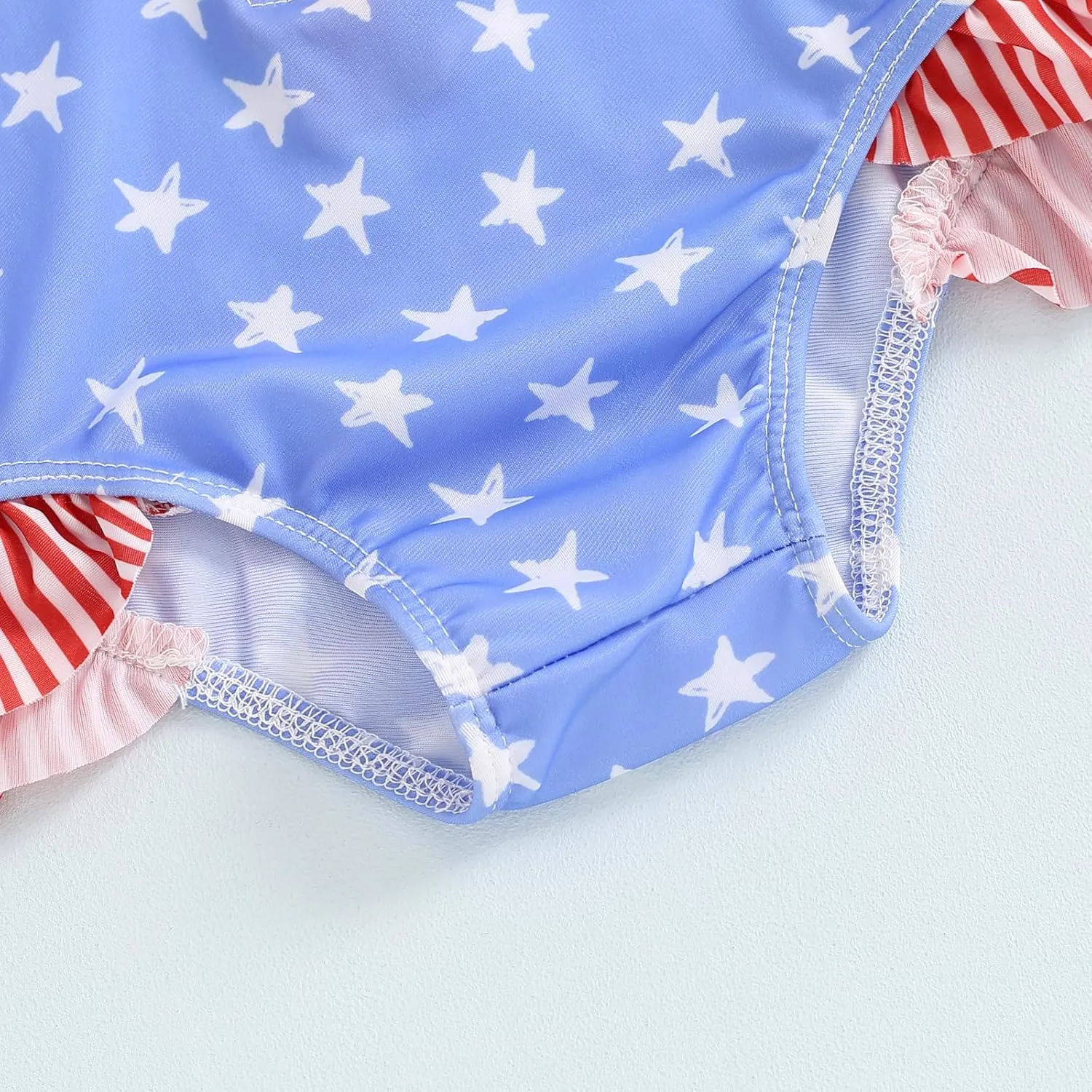 Baby Girl One Piece Swimsuit Floral Long Sleeve Zipper Ruffle Swimwear Rash Guard Beach Bathing Suit Sunsuit