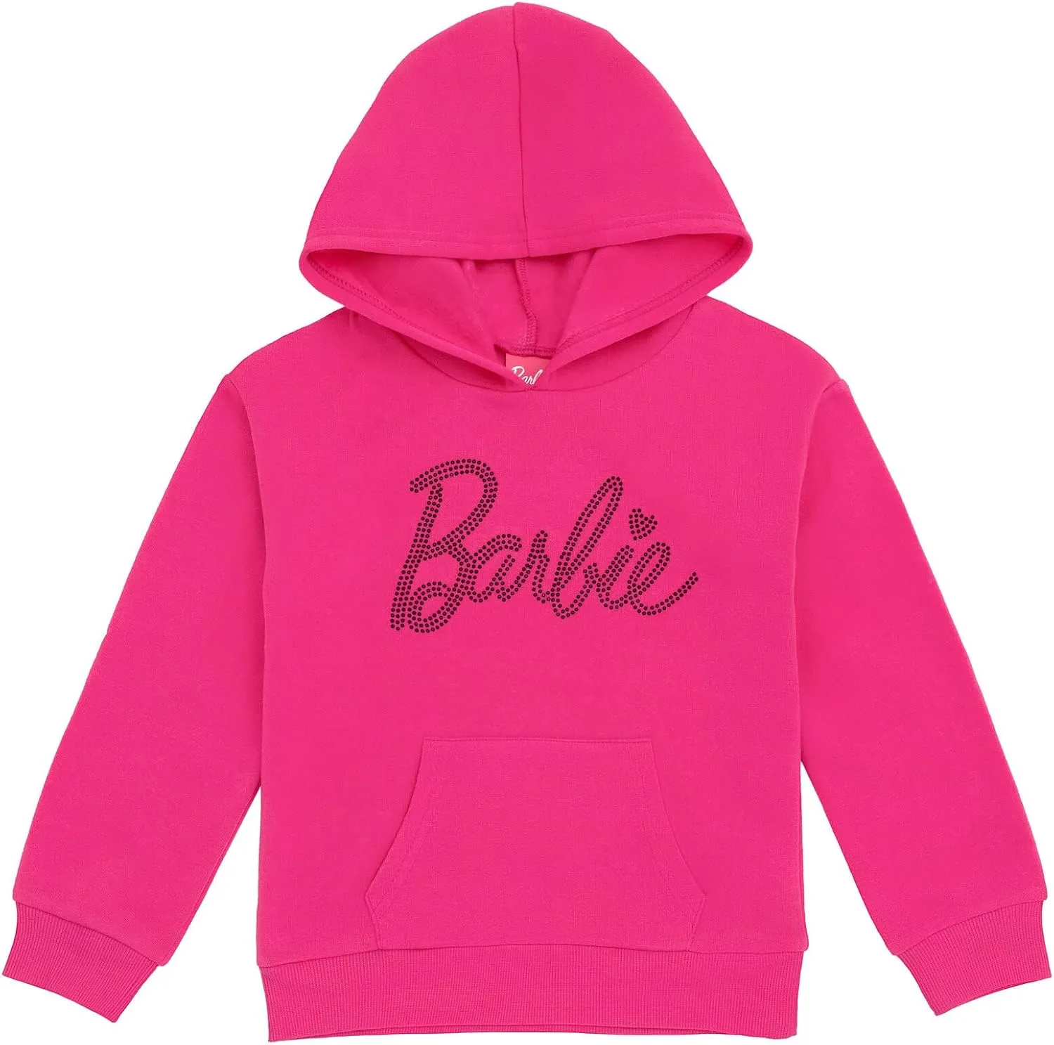 Barbie Girls Fleece Pullover Hoodie Toddler to Big Kid