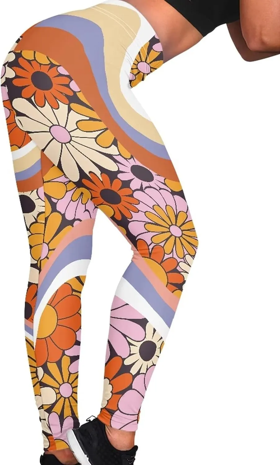 Belidome 3D Printed High Waist Leggings for Women Athletic Fitness Jogging Active Wear Size XS-3XL Long Pants