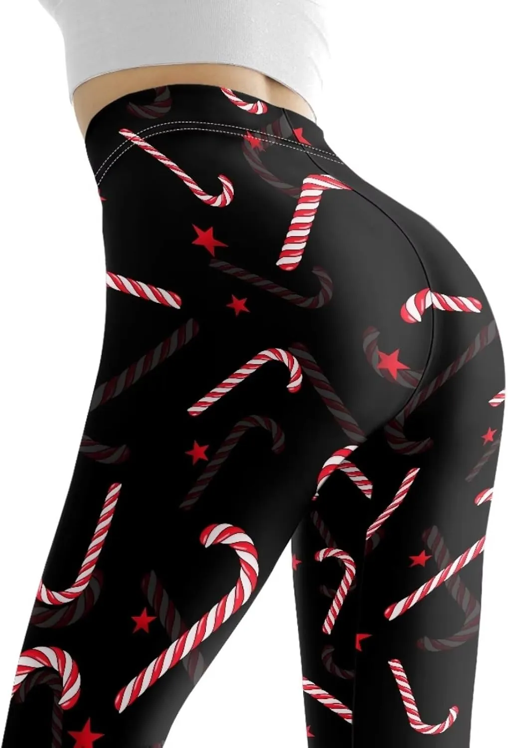 Belidome Novelty Women Leggings for Yoga Jogging Sports High Waist Pants Stretch Soft, XS-3XL Size