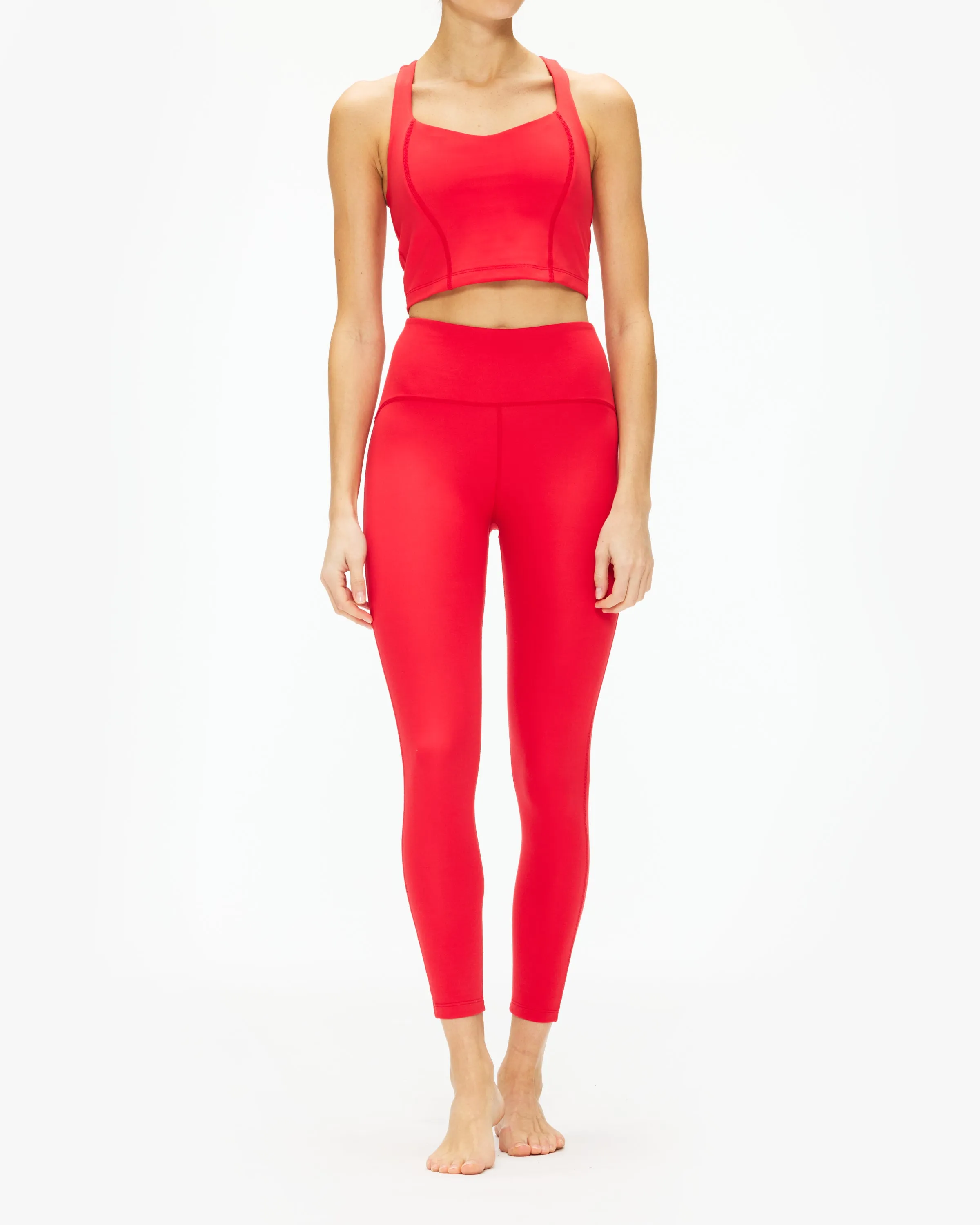 Beyond Yoga Powerbeyond Intensity Racerback Cropped Tank