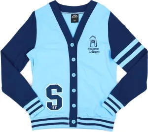 Big Boy Spelman Jaguars S11 Womens Lightweight Cardigan [Sky Blue] - ID#69185-152-85-0-0