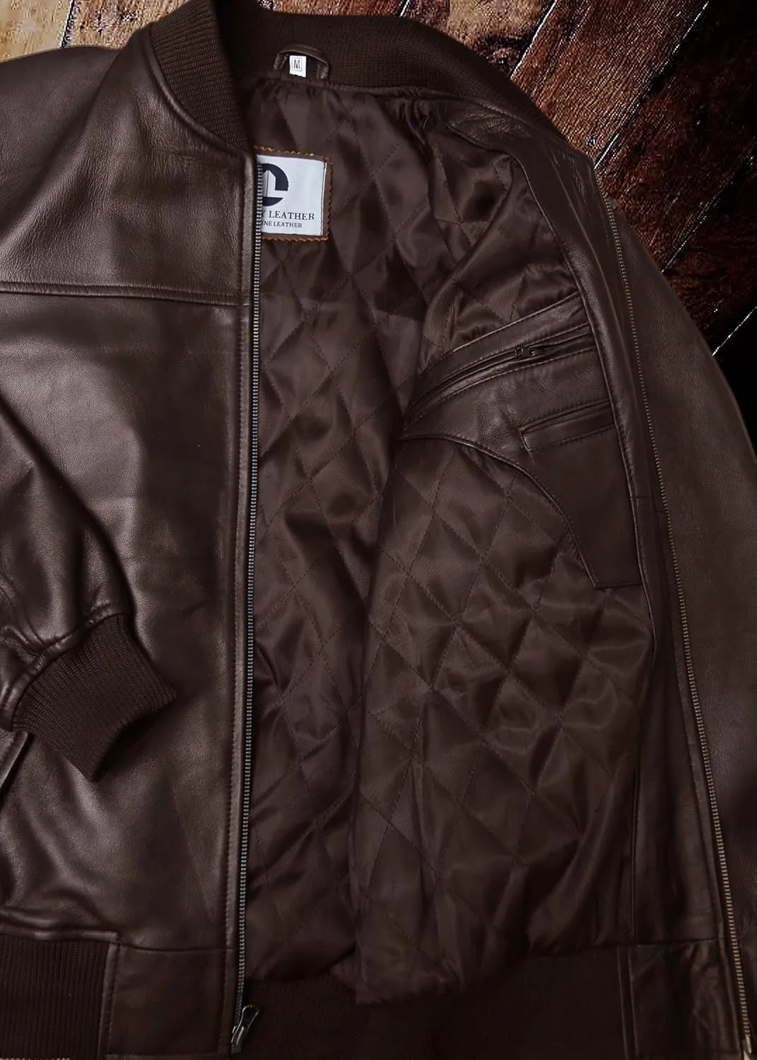Black Casual Real Leather Jacket for Mens | Genuine Lambskin Motorcycle Biker Jackets
