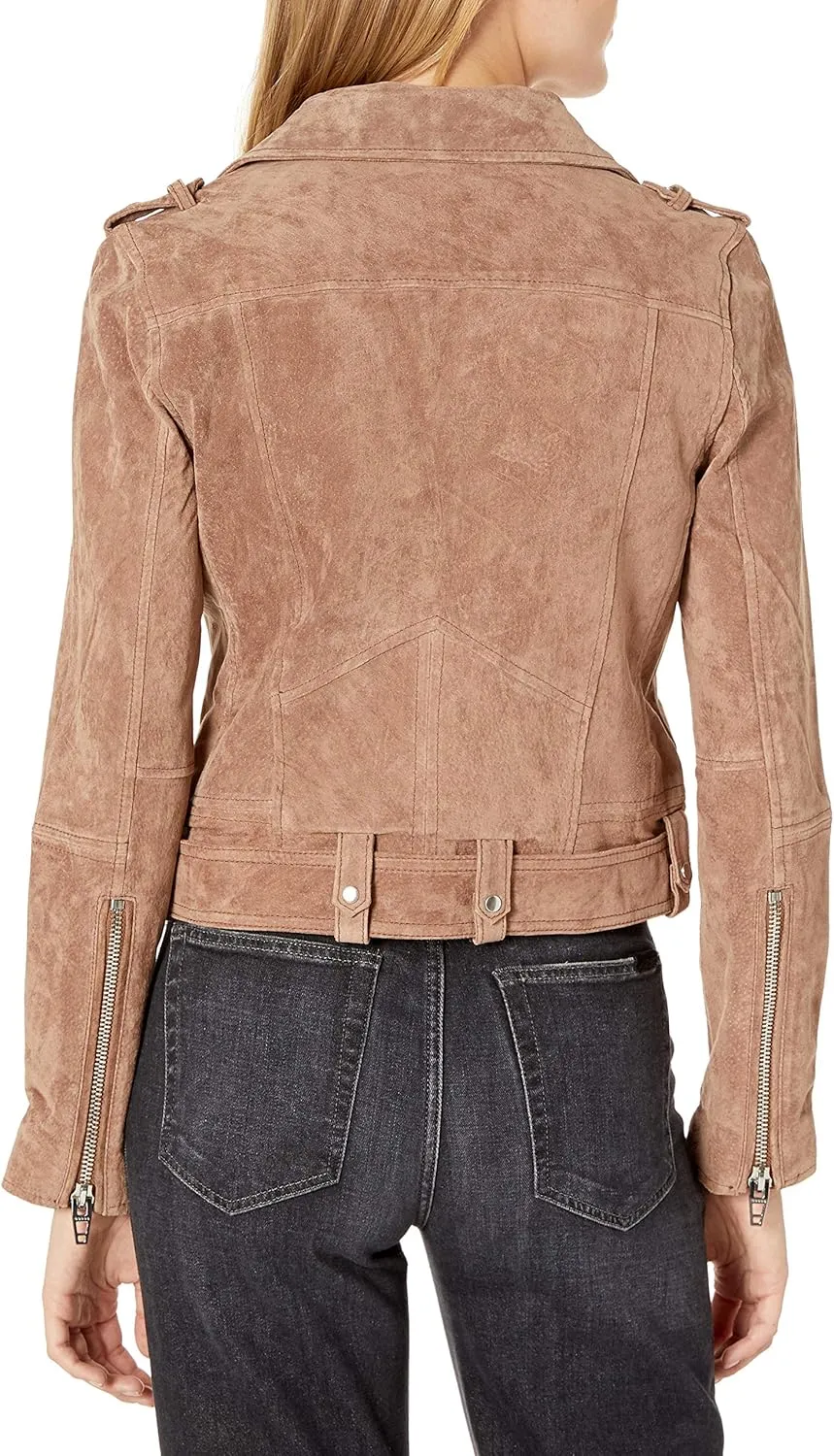 [BLANKNYC] Women's Suede Moto