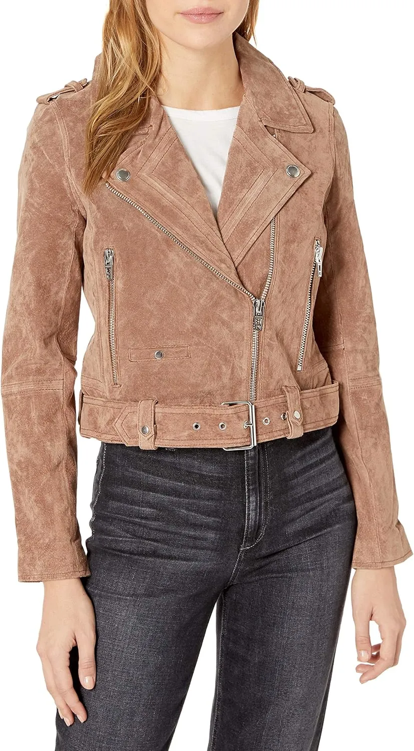 [BLANKNYC] Women's Suede Moto