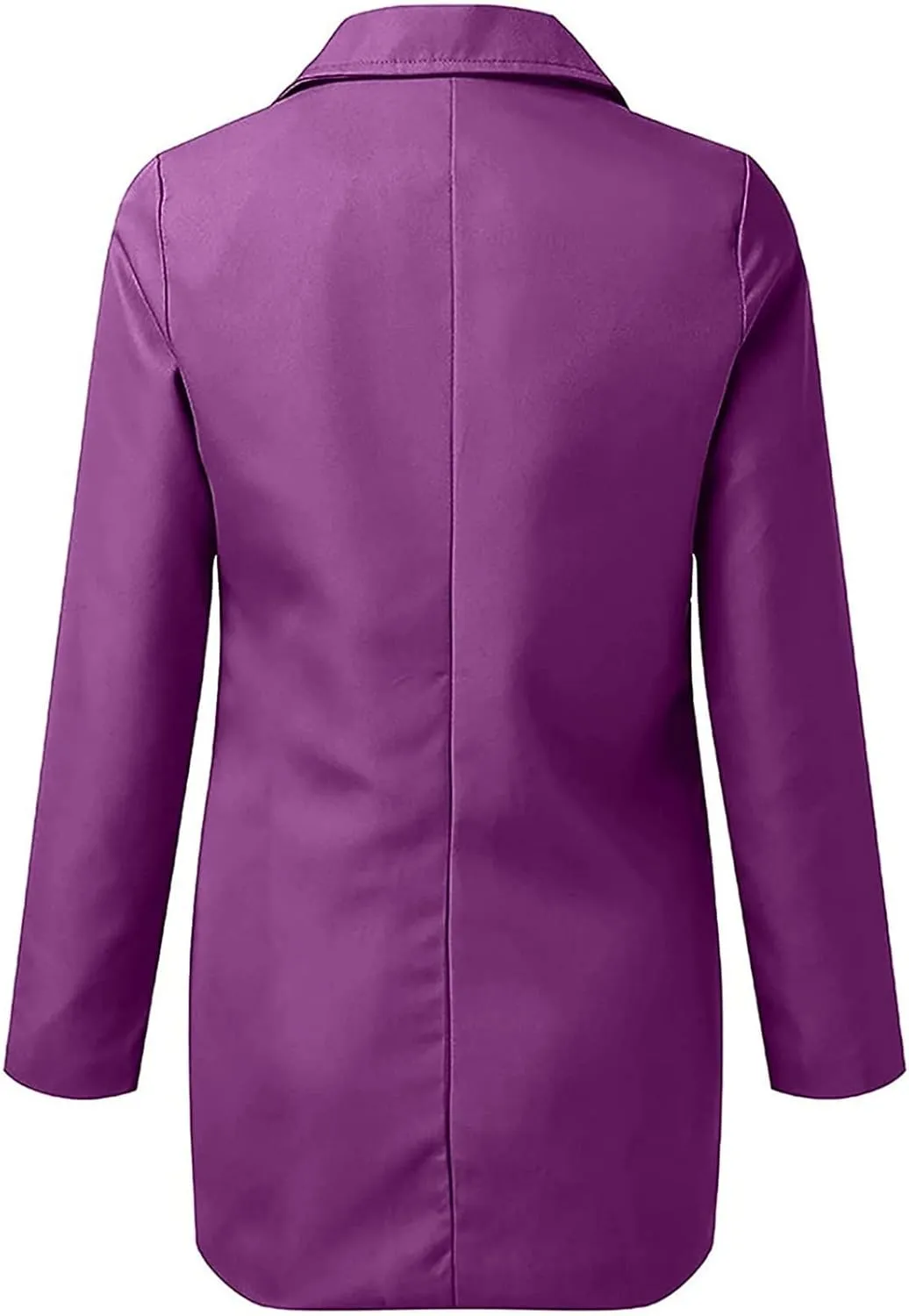 Blazer Jackets for Women Work Office Suit Coats Slim Open Front Cardigan Lapel Collar Long Sleeve Outerwear