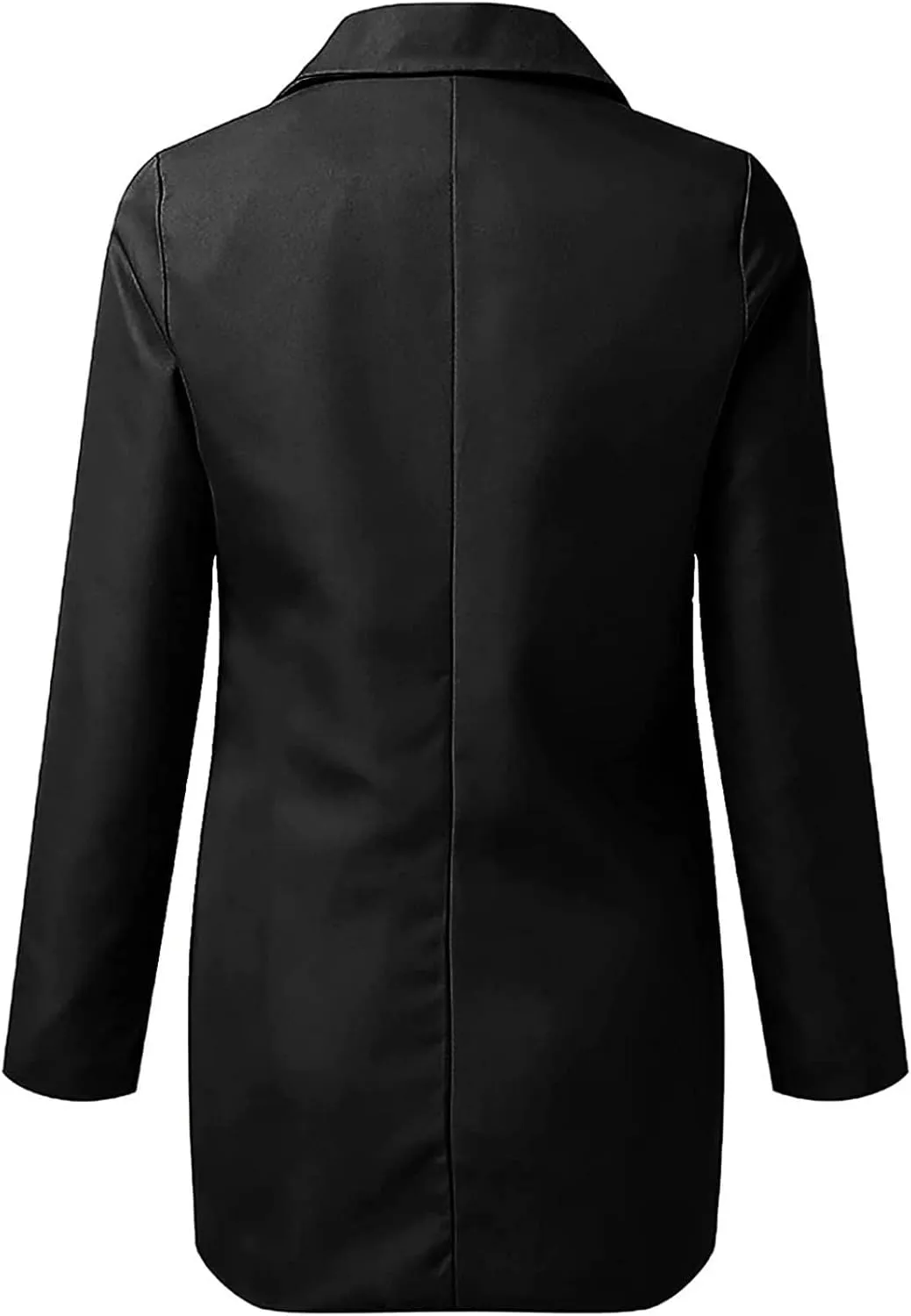 Blazer Jackets for Women Work Office Suit Coats Slim Open Front Cardigan Lapel Collar Long Sleeve Outerwear