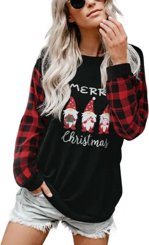 Blooming Jelly Womens Knit Pullover Sweaters Crewneck Long Sleeve Star Print Lightweight Cute Top