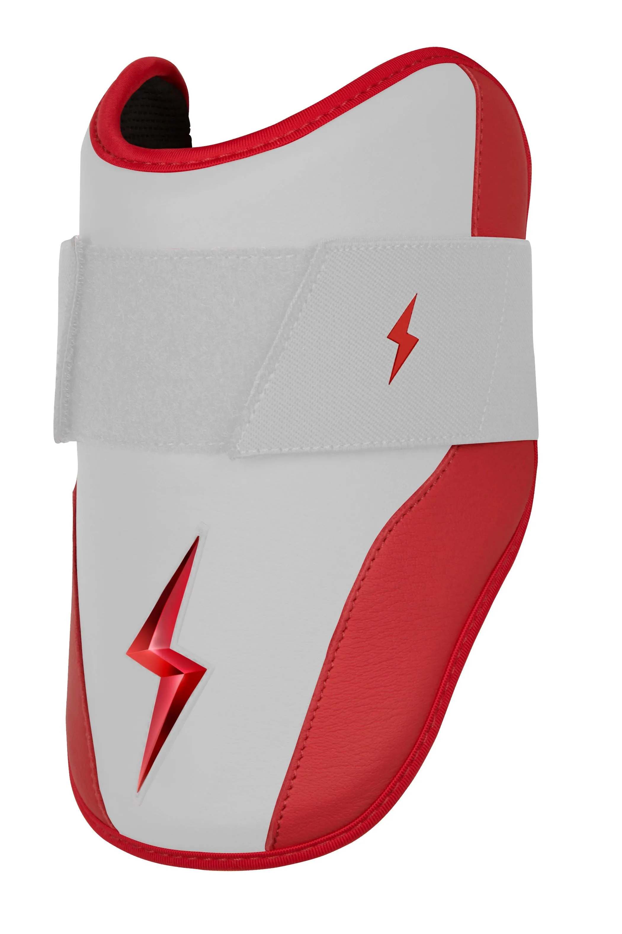 BRUCE BOLT Chrome Series Elbow Guard - RED
