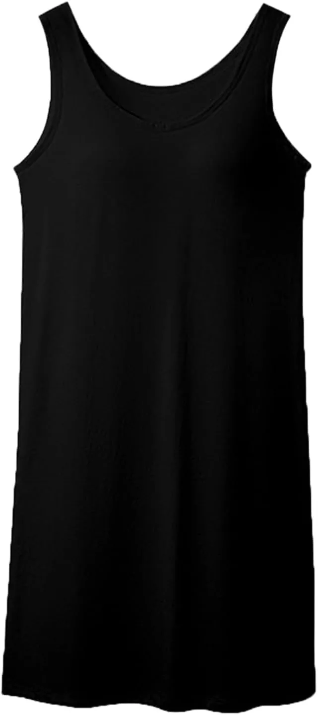 Built in Bra Tank Tops for Women Shelf Bra Adjustable Spaghetti Strap Tank Top Basic Cami Undershirt