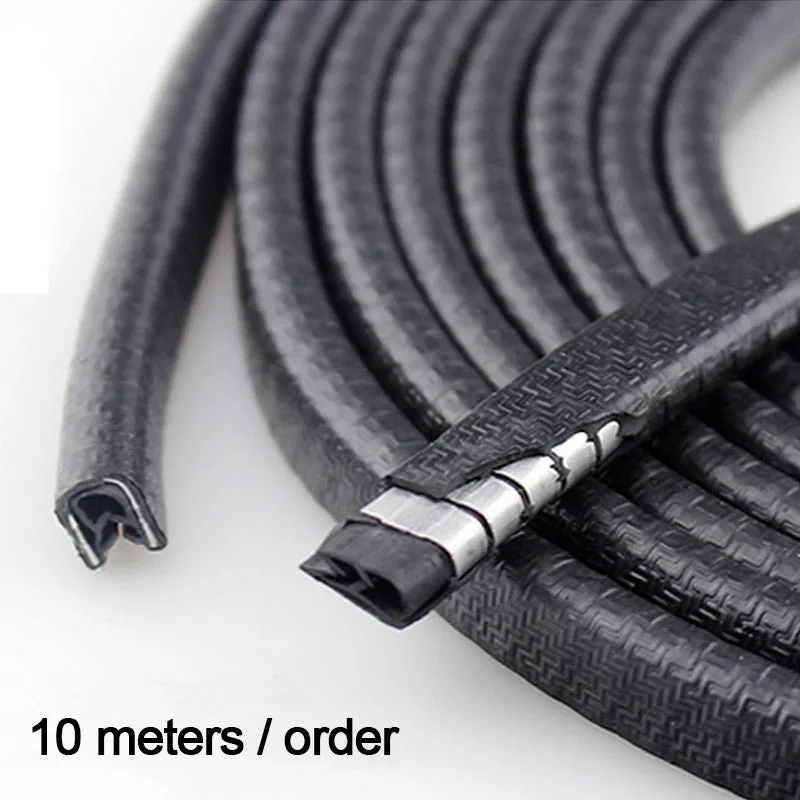 Car Door Edge Protectors Automotive Door Guard Strip Molding Trim 32ft