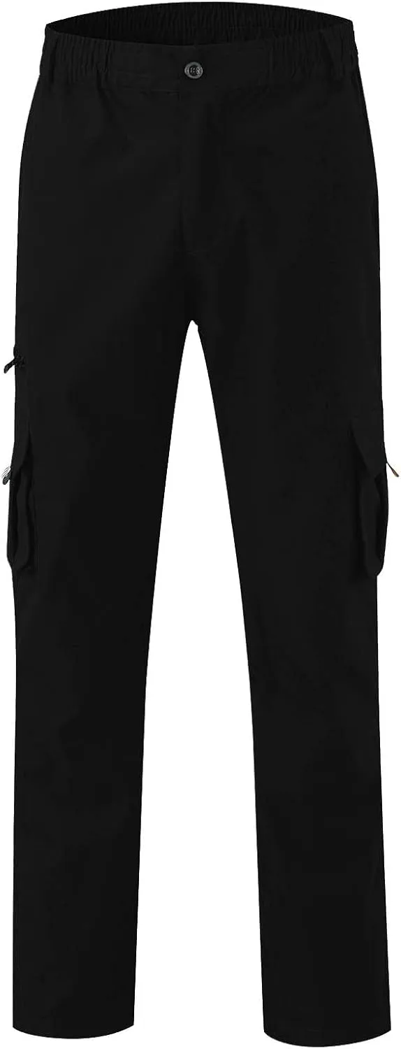 Cargo Pants for Men BaggyMens Cargo Sweatpants with PocketsLounge Pants Elastic WaistTrousersFashion
