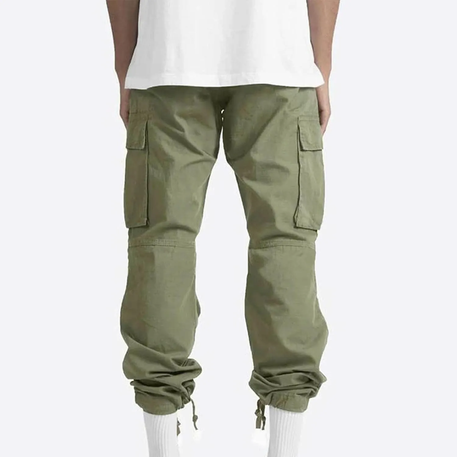 Cargo Pants for Men Casual Straight Leg Pants with Pockets Hiking Joggers Sweatpants Athletic Stretch Tactical Pants