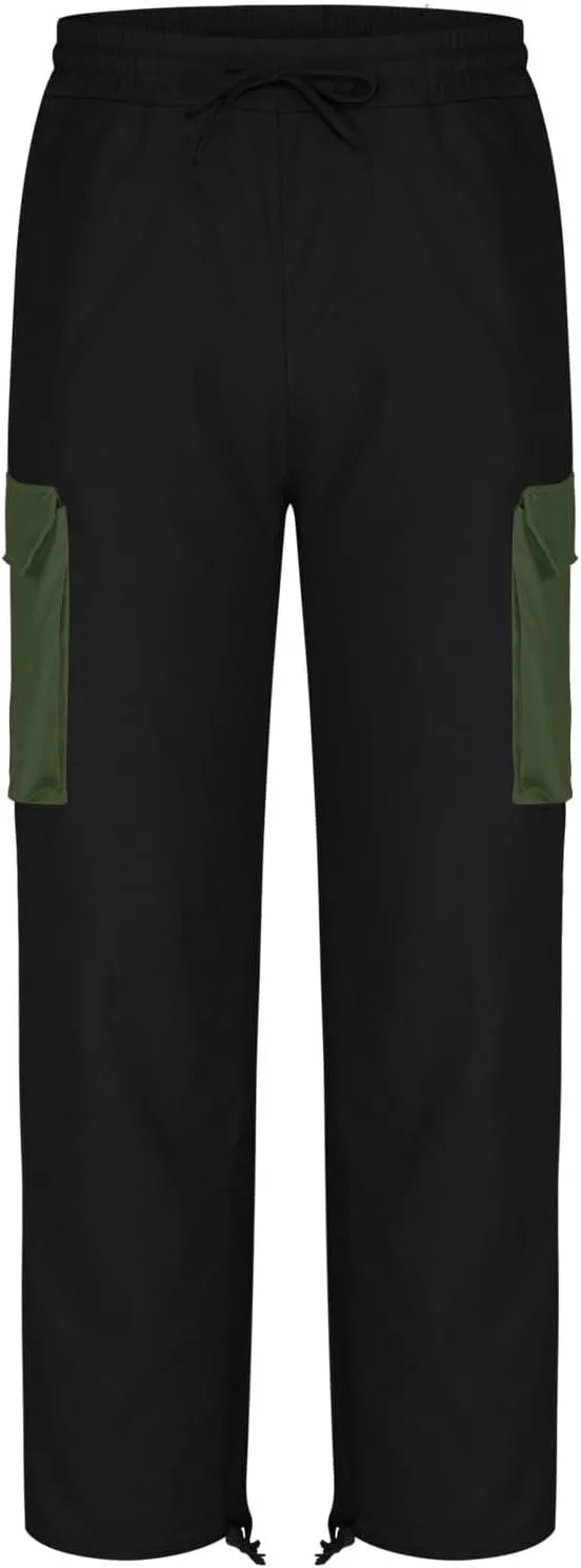 Cargo Pants for Men Casual Straight Leg Pants with Pockets Hiking Joggers Sweatpants Athletic Stretch Tactical Pants