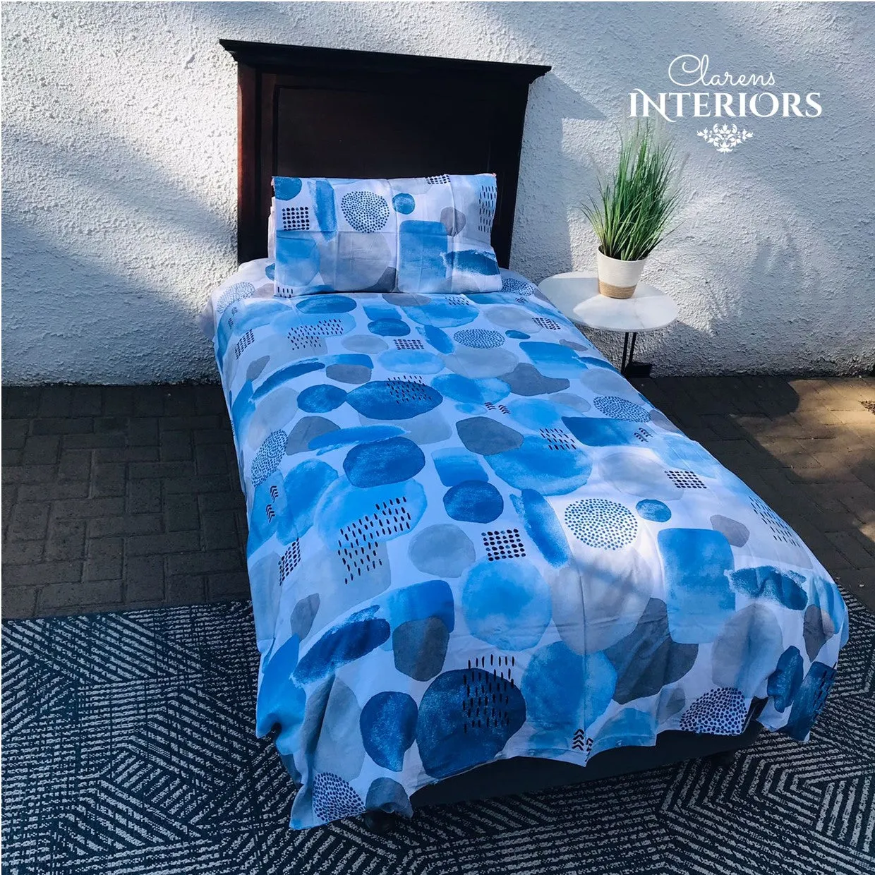 Cassia Blue Duvet Cover Set