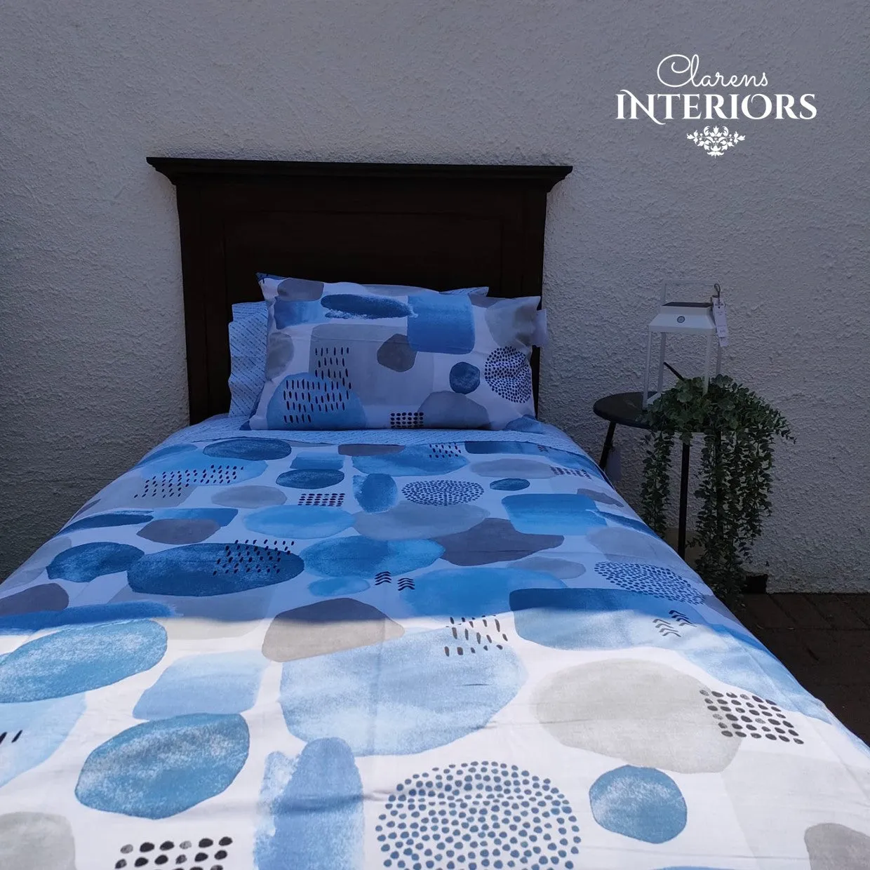 Cassia Blue Duvet Cover Set