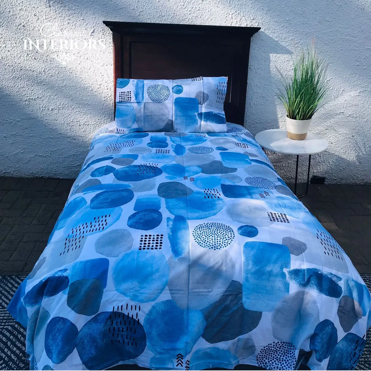 Cassia Blue Duvet Cover Set