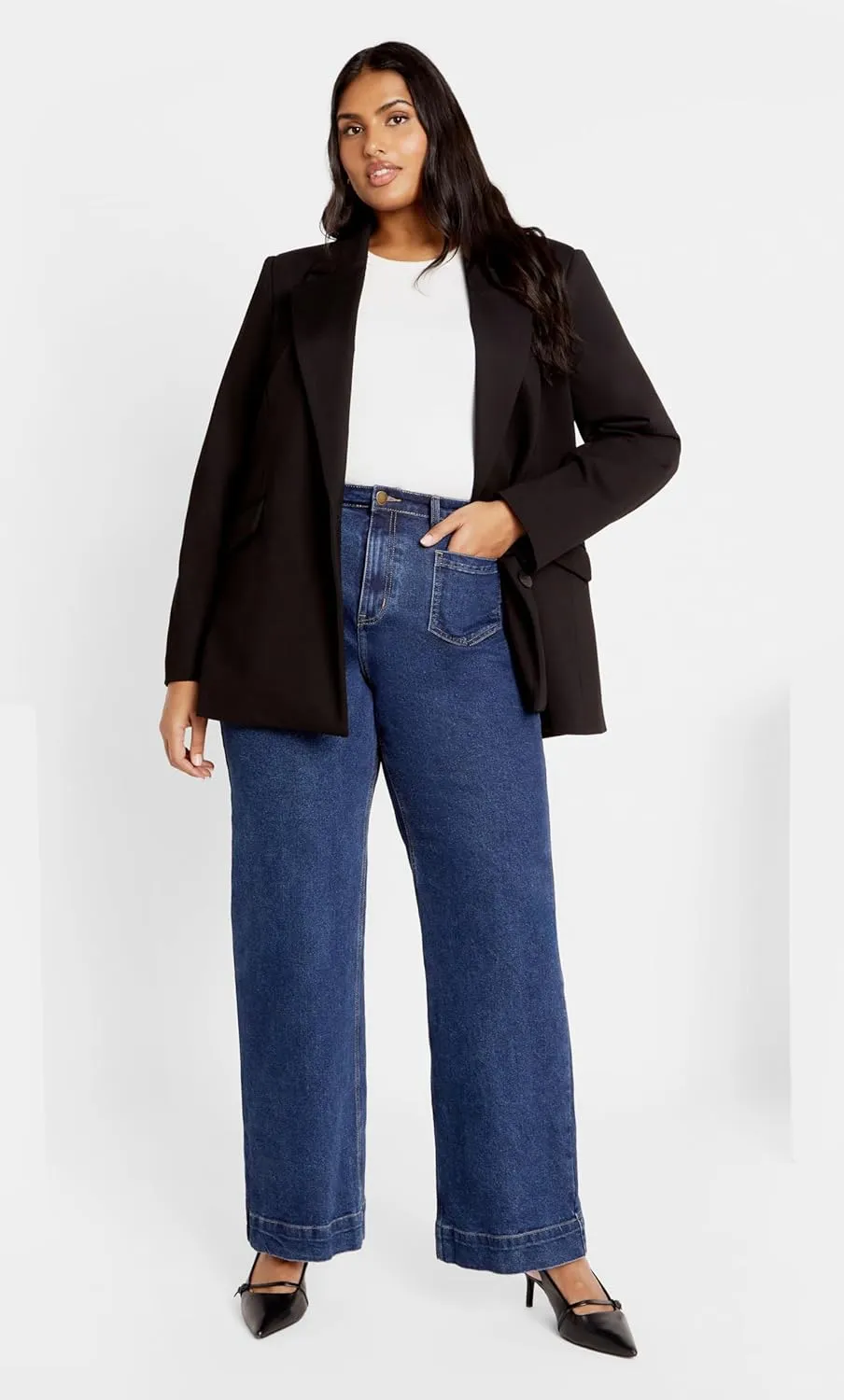 City Chic Women's Plus Size Jacket-Galactic