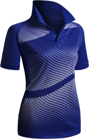 CLOVERY Women's Active Wear Short Sleeve Shirt