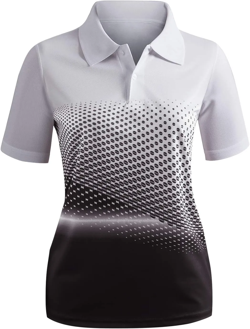 CLOVERY Women's Active Wear Short Sleeve Shirt