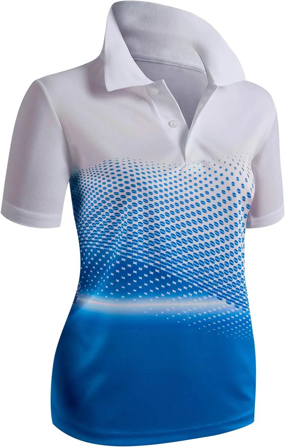 CLOVERY Women's Active Wear Short Sleeve Shirt