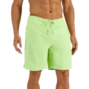 CLUB ROOM - Solid Quick Dry 9 Board  Swim Shorts