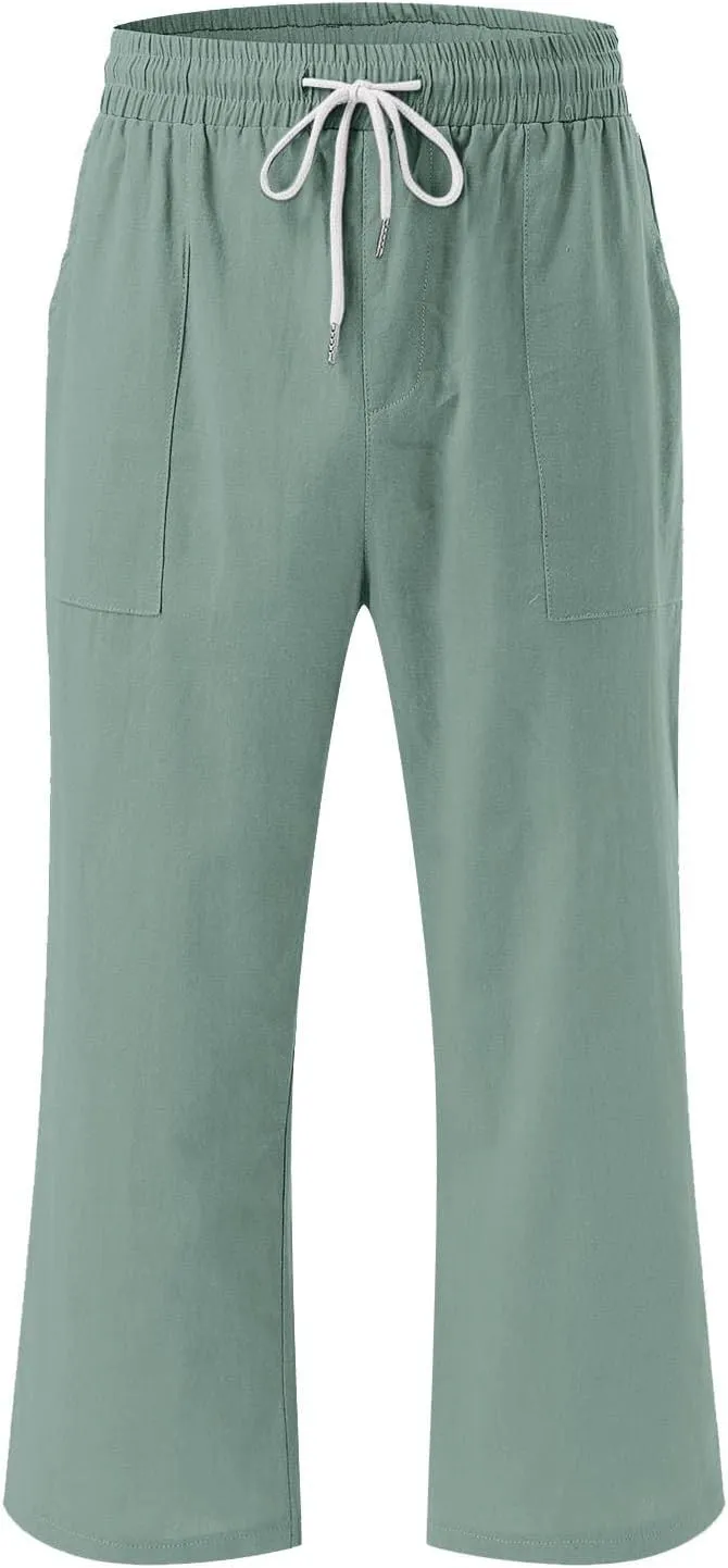 Comfortable Drawstring Pants for Women Elastic Waist Home Daily Wear Legging Office Work Regular Relax Casual Trouser