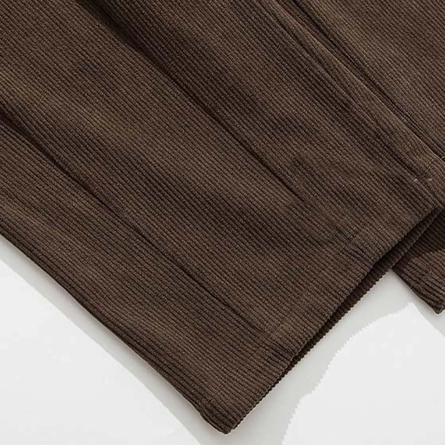 Corduroy Pants for Men, Men's Corduroy Pants Jogger Baggy Wide Leg Stretch Elastic Waist Drawstring Relax Fit Trousers