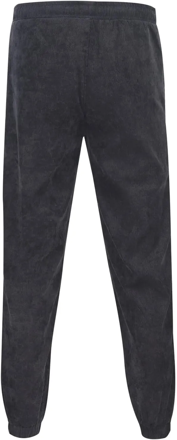 Corduroy Pants for Men, Men's Corduroy Pants Jogger Baggy Wide Leg Stretch Elastic Waist Drawstring Relax Fit Trousers