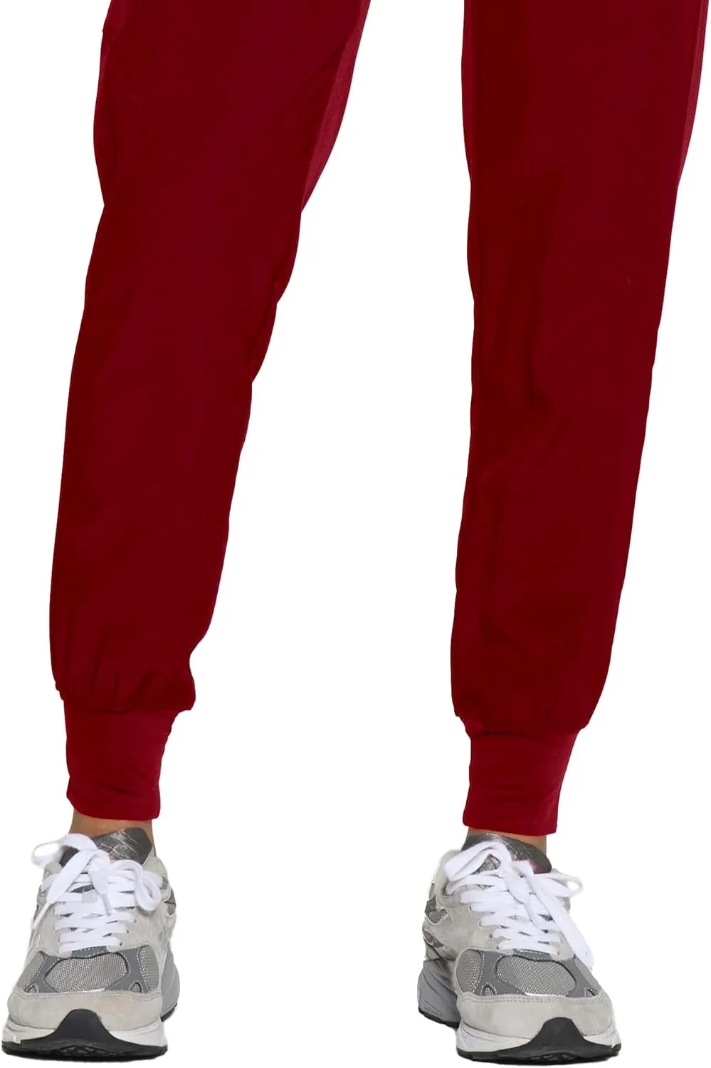 COZYFIT Womens Scrub Pants - Soft Stretch Yoga Style with 5 Pockets, Slim Fit Jogger Scrubs Pants for Women