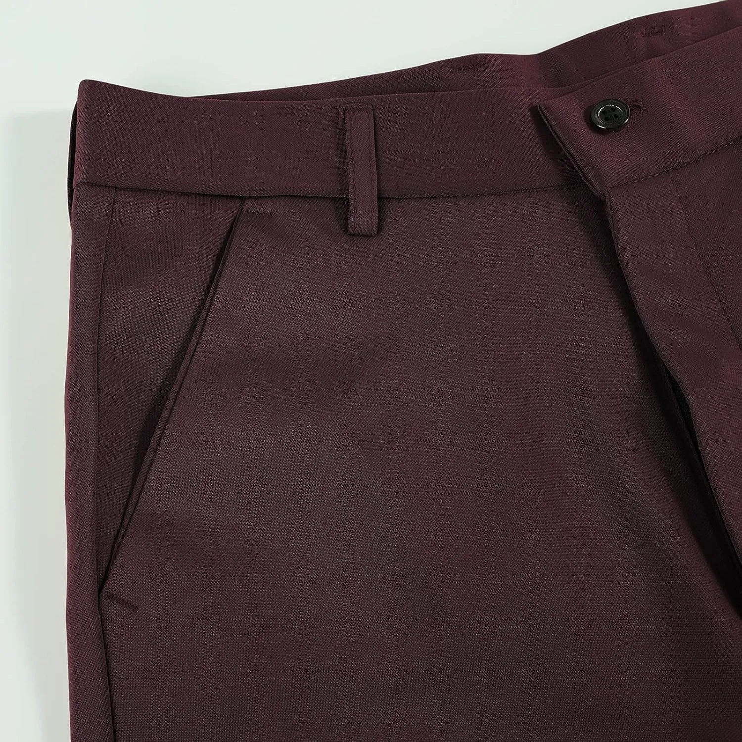CRNTCEM Mens Straight Chino Pants Slim Fit Work Dress Pants Summer Thin Casual Sports Golf Trousers Soft Business Suit Pants